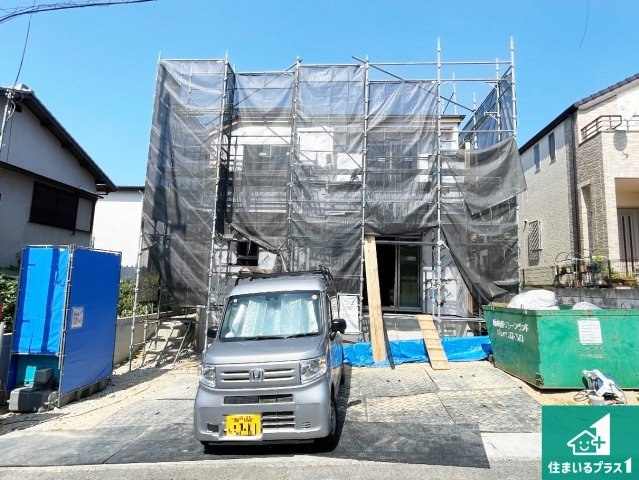 神戸市西区秋葉台　第5期　新築一戸建ての外観|周辺は落ち着いた街並みの住宅地！子育てがしやすい住環境です！まだ未完成ですが、現地でしかわからない事もございます。是非一度ご覧ください。