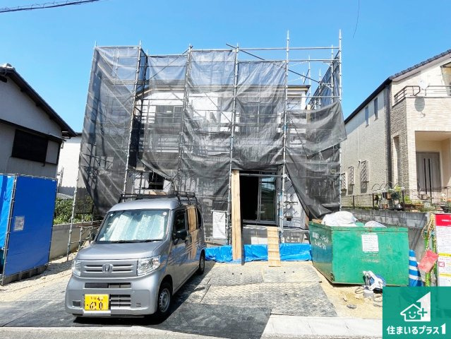 神戸市西区秋葉台　第5期　新築一戸建ての外観|周辺は落ち着いた街並みの住宅地！子育てがしやすい住環境です！まだ未完成ですが、現地でしかわからない事もございます。是非一度ご覧ください。