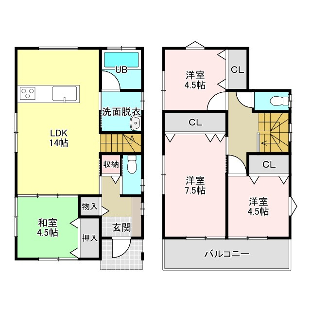 西伊敷3丁目　新築戸建て
