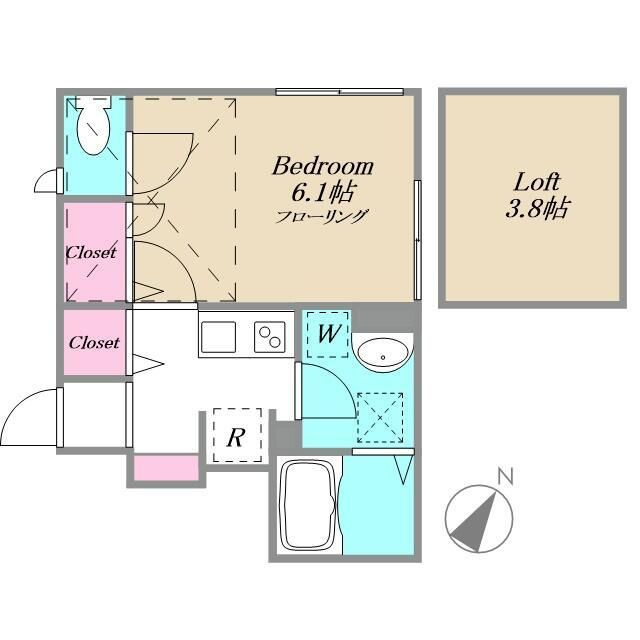 メゾン・イズミの間取り