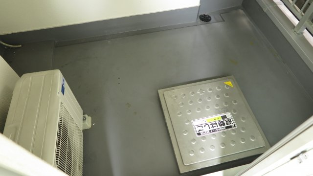 ホワイトハイツのバルコニー