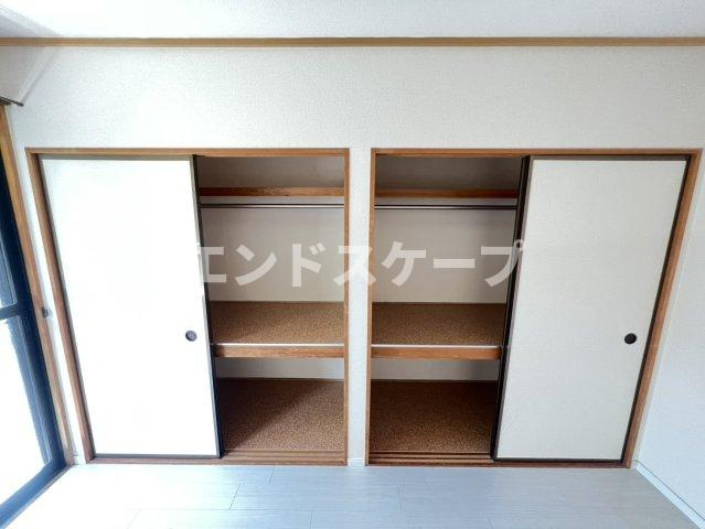 コーポ七曲り　Ｅの収納|高崎、前橋のお部屋探しはエンドスケープまで！お客様の理想お聞かせ下さい♪