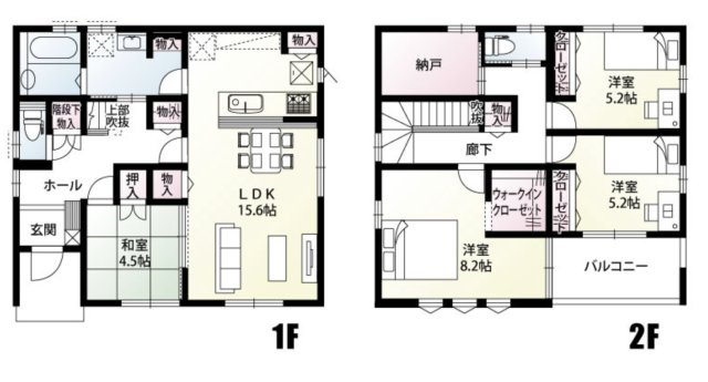 【間取り】 | 行田市大字持田　新築戸建　全10棟　10号棟