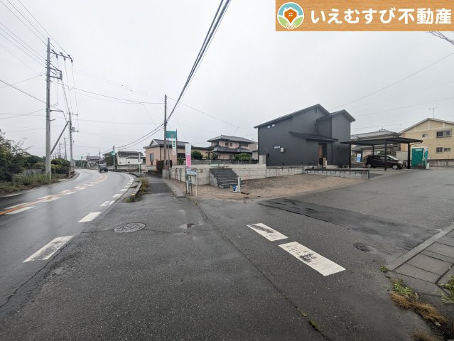 Cradle garden　本庄市万年寺第4の前面道路含む現地写真