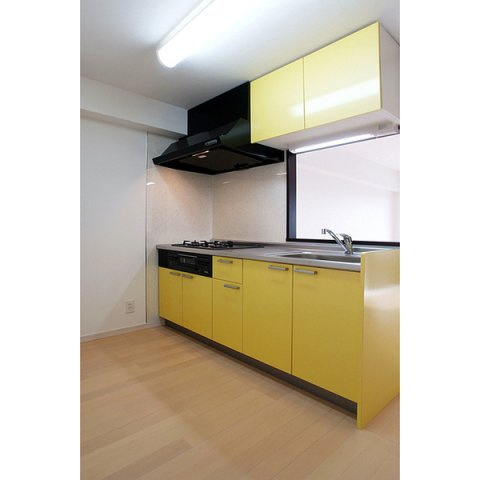 熊本市中央区九品寺４丁目の賃貸マンションのキッチン