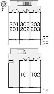 【区画図】 | レオパレス田園調布Ｂ