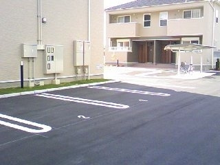 プラシード野中　Ｂの駐車場