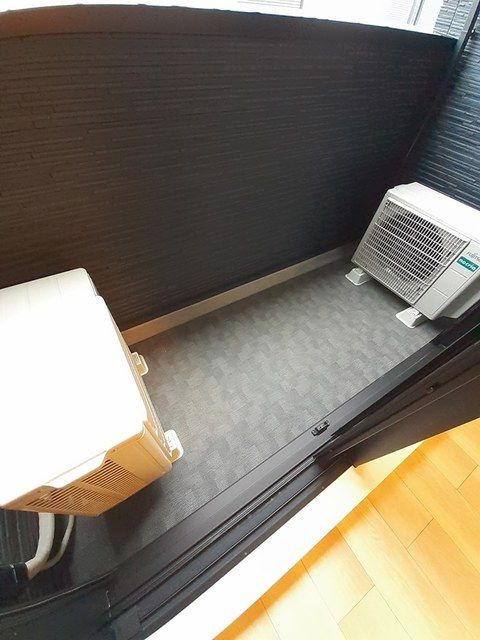 ピエデルモンテ武蔵大和のバルコニー