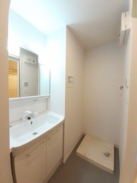 ピエデルモンテ武蔵大和の洗面所