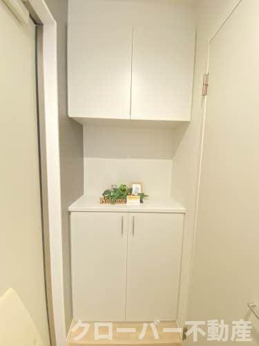 シャーメゾン郡家 A棟の玄関