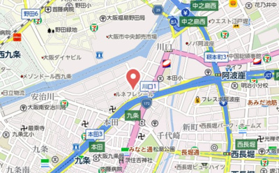 【地図】 | セレニテ阿波座ミラク