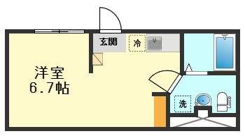 テラスソレイユ亀有の間取り