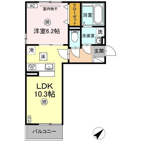 ヴィクトワールの間取り