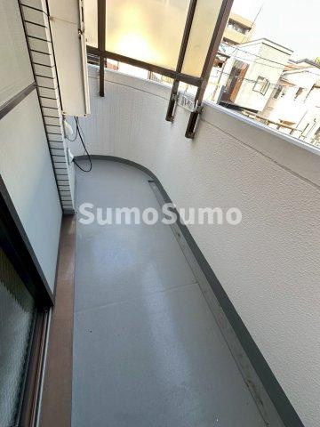 クレスト夙川のバルコニー