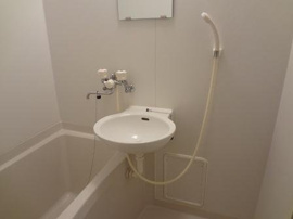 浴室乾燥機付き
