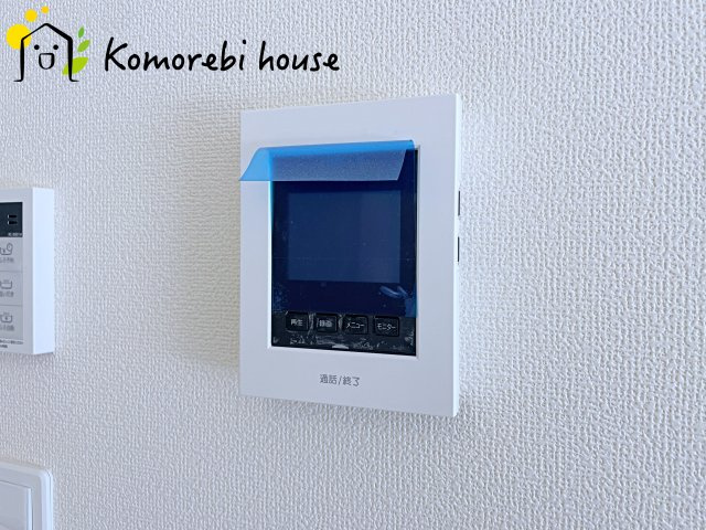 北本市宮内　２期　新築一戸建て　ハートフルタウン　Qの防犯設備|モニター付インターホンです