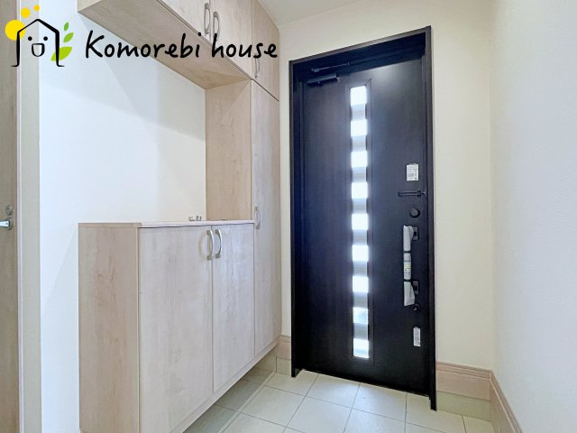 北本市宮内　２期　新築一戸建て　ハートフルタウン　Qの玄関|ゆったりとした玄関です