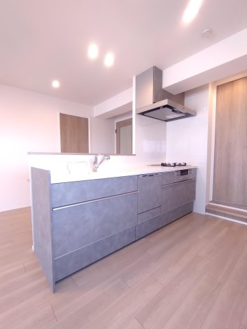 メガロコープ西宮Ⅱ 1号棟のキッチン|お料理しやすいキッチンです