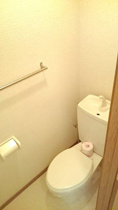 トイレもきれいです