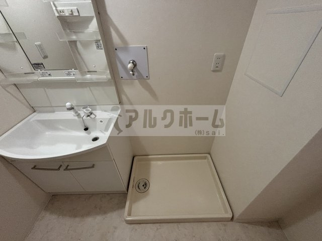 玉手山サンハイツの洗面所
