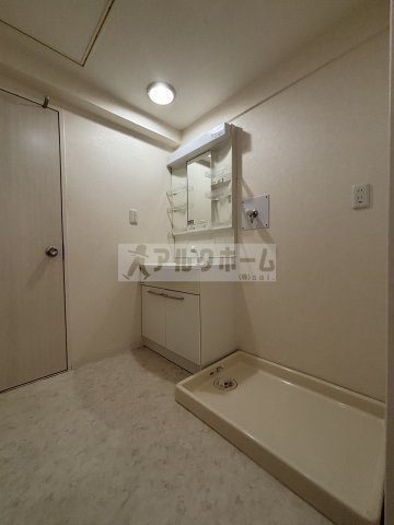 玉手山サンハイツの洗面所