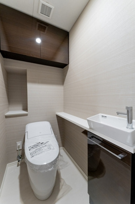 【トイレ】 | パークスフィア牛込神楽坂 | ※写真は同タイプ住戸です。