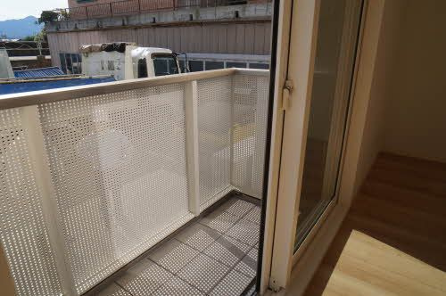 ランバーキャンプキタカミのバルコニー