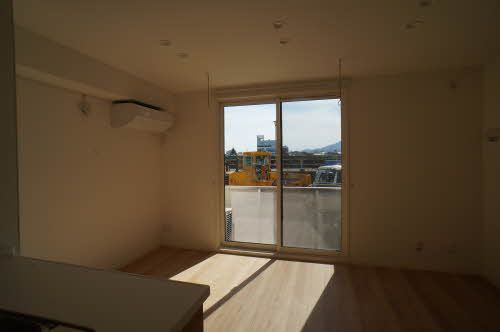 ランバーキャンプキタカミの居間・リビング