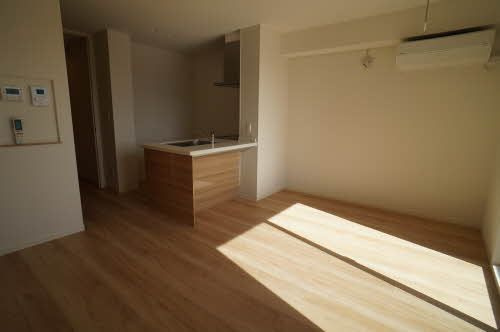 ランバーキャンプキタカミの居間・リビング