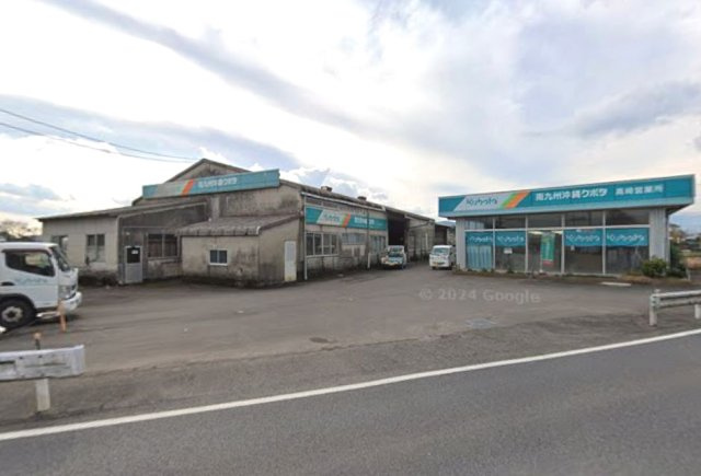 都城市高崎町大牟田の事務所の外観