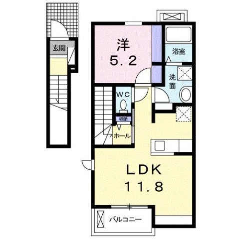 【間取り】 | ベネディーレ　Ⅳ