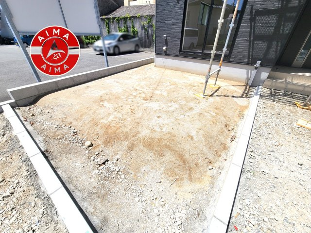 古賀市天神1丁目第9-2棟（2号棟）の庭|お庭で自由な時間を過ごせます。