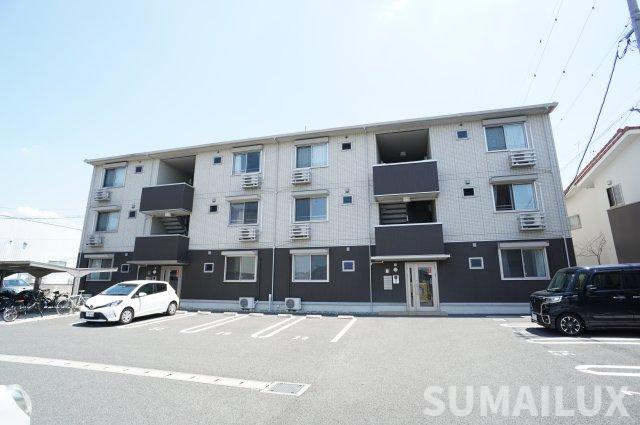 熊本市東区長嶺東５丁目のアパートの外観