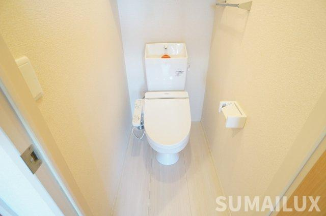 熊本市東区長嶺東５丁目のアパートのトイレ