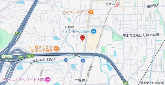 ルマルシェ下穂積の地図