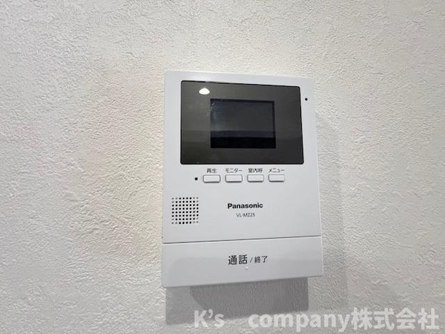 茅ヶ崎市中海岸4丁目　シーサイド茅ヶ崎のセキュリティ|訪問者の顔を確認できるモニター付きインターフォン☆