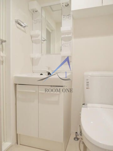 スカイコート品川パークサイドⅡの洗面所|洗面台です。