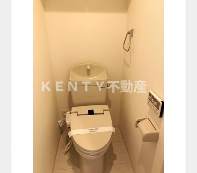 【トイレ】 | ウェルスクエア中馬込 | コンパクトで使いやすいトイレです