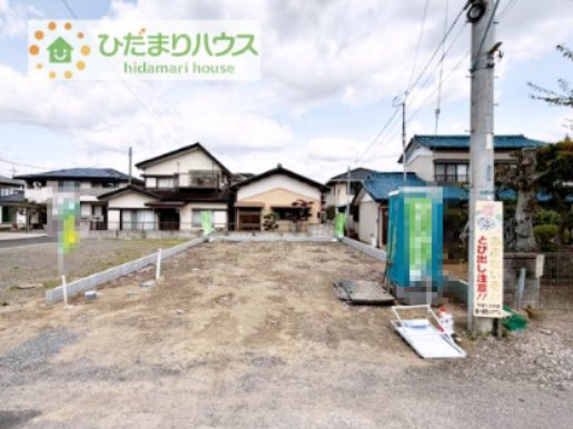 【外観】 | 龍ケ崎市立野8期　新築戸建 | たっぷりの陽光と心地よい風が舞い込む住まい♪
4月9日撮影