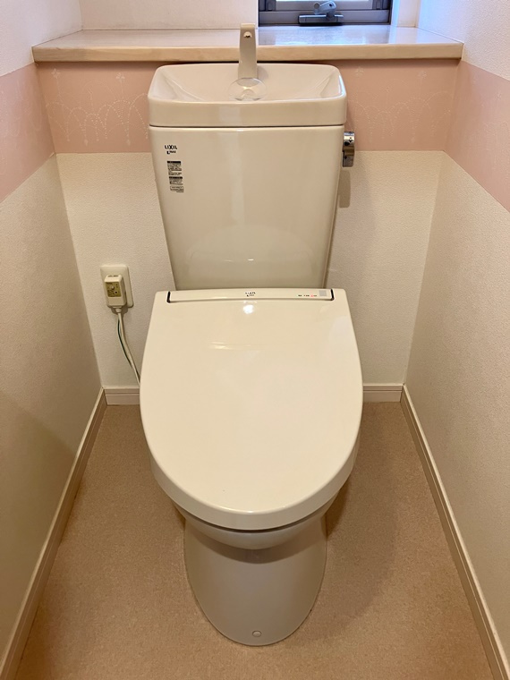 手賀の杜戸建のトイレ