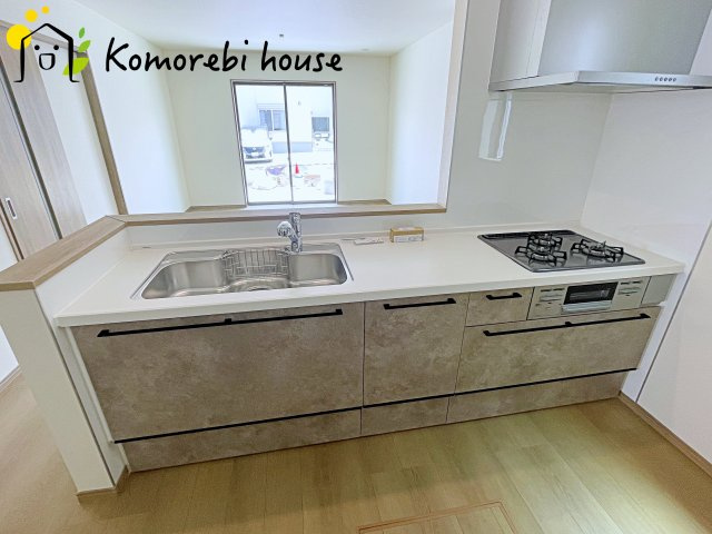 北本市宮内　２期　新築一戸建て　ハートフルタウン　Rのキッチン|お料理しやすいキッチンです