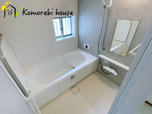 北本市宮内　２期　新築一戸建て　ハートフルタウン　Rの浴室|お風呂で日々の疲れを落としましょう
