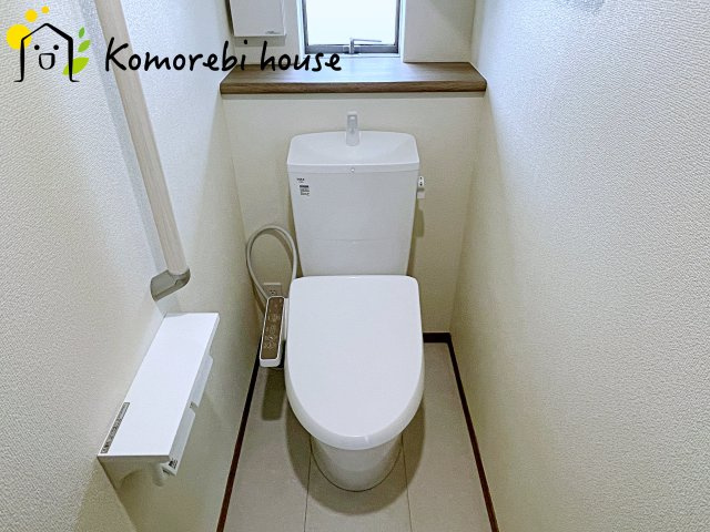 北本市宮内　２期　新築一戸建て　ハートフルタウン　Rのトイレ|コンパクトで使いやすいトイレです