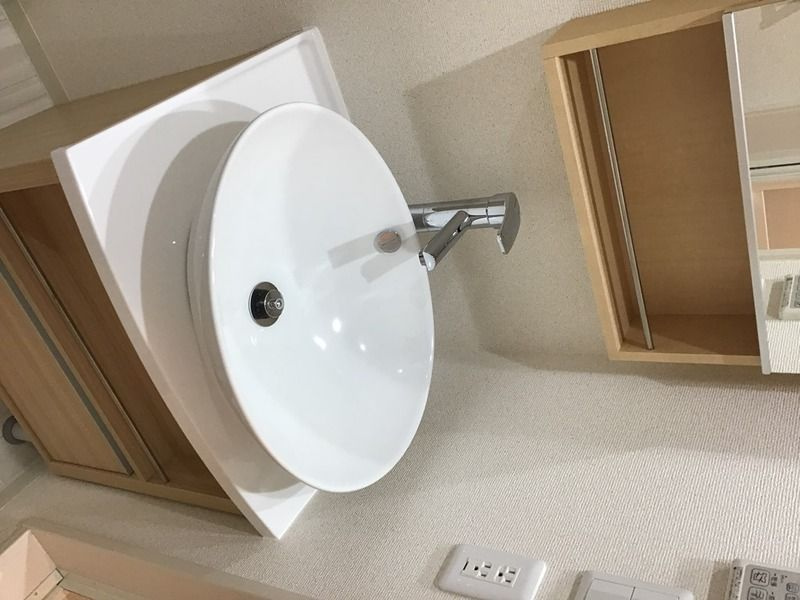 フジパレス甲子園口Ⅱ番館の独立洗面台