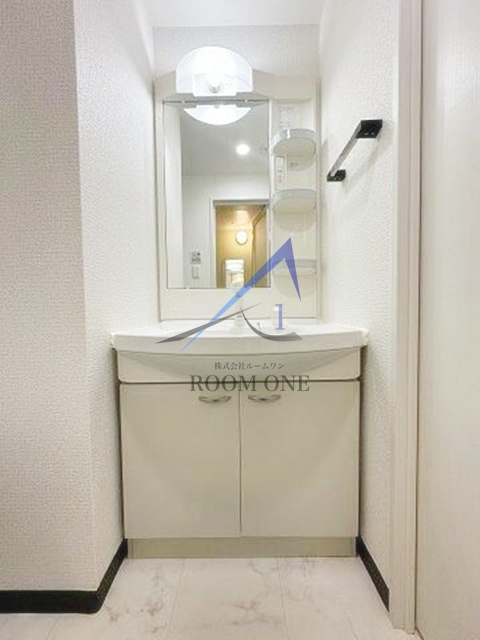 リライア浅草の洗面所|洗面台です。