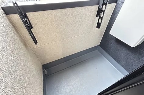 ＣＢ原市セレーナのバルコニー
