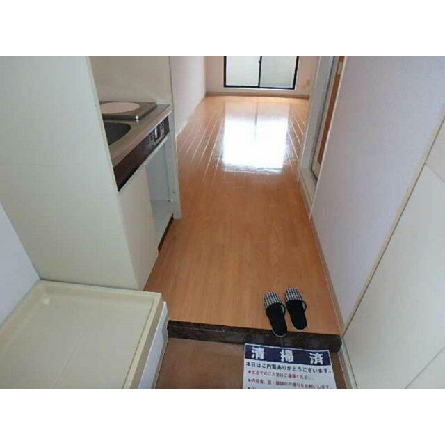 パークハイツ日本橋蛎殻町の玄関