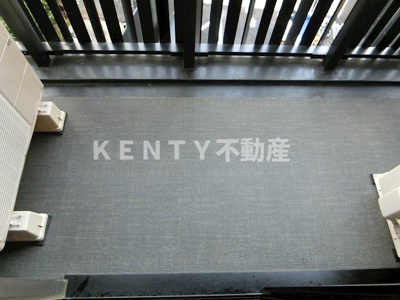 【バルコニー】 | ZOOM戸越銀座 | 暖かな日差しのふりそそぐバルコニー