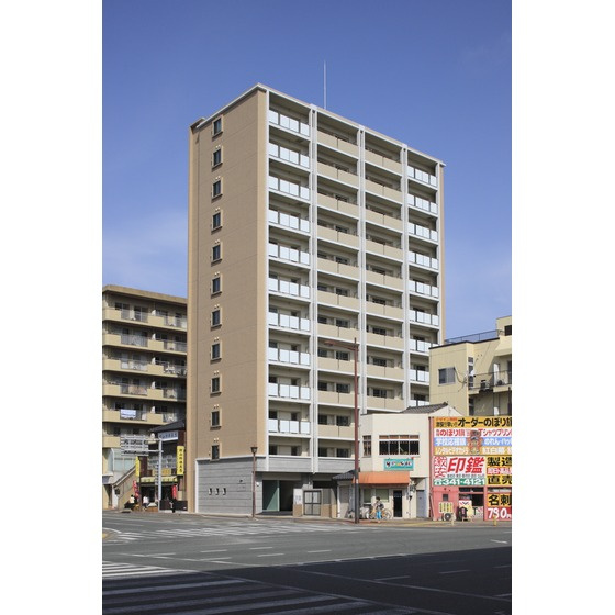 熊本市中央区坪井２丁目の賃貸マンションの外観