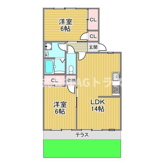 【間取り】 | ヴォラトスC